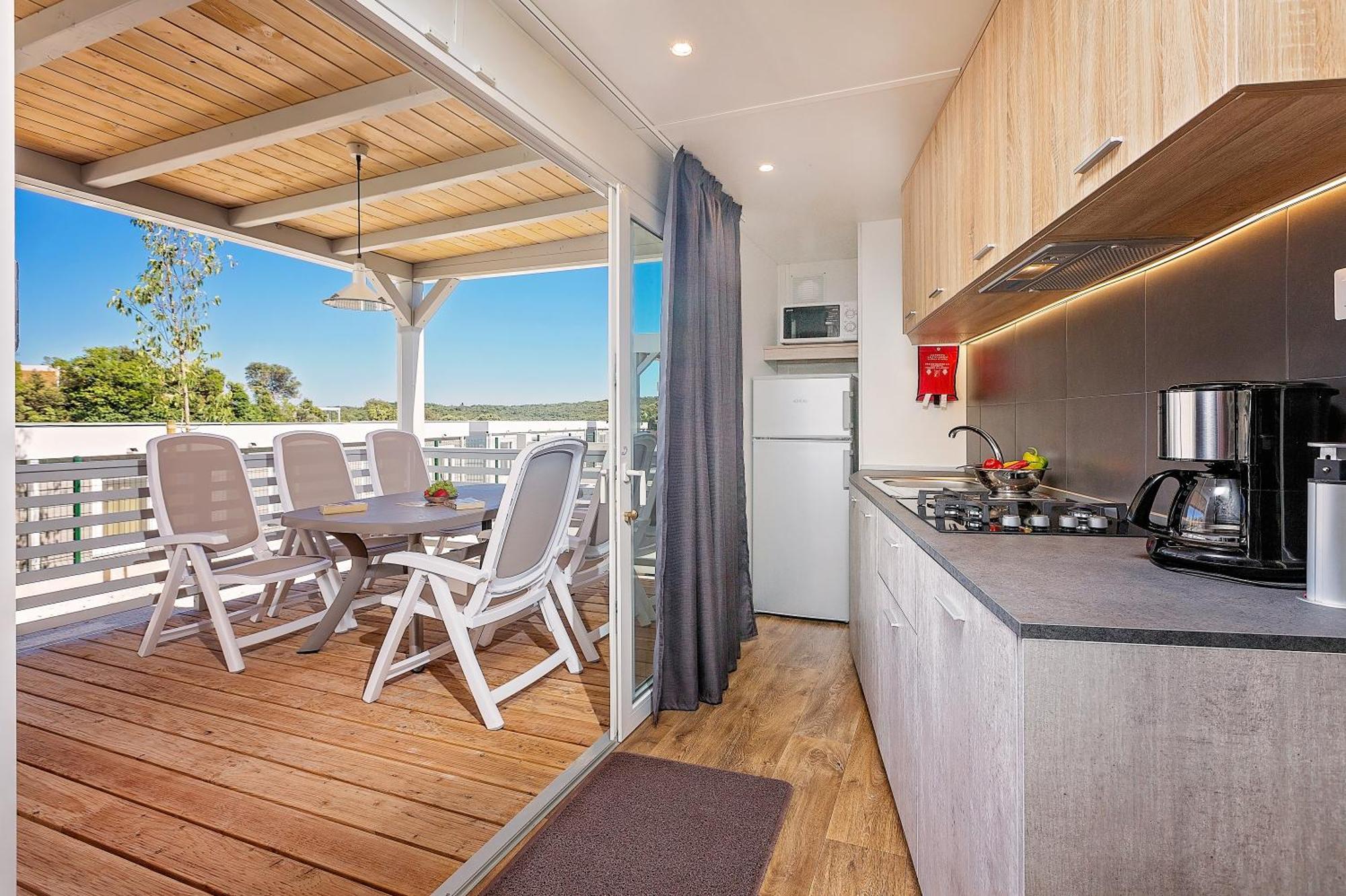 Maistra Camping Veštar Mobile homes Rovinj Quarto foto Mobile home interior